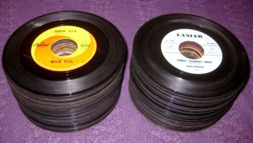 New ListingLot (92x) Orig 1950s-Early 1960s ROCK & ROLL/R&B/DOO WOP 45's G/VG ALL PICTURED!