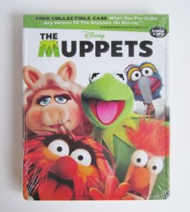 THE MUPPETS COLLECTIBLE STEELBOOK CASE - NO MOVIE INCLUDED - NEW / SEALED