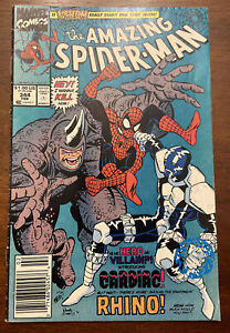Amazing Spider-Man #344 Cletus Kasady 1st Appearance 1991 Marvel Comics