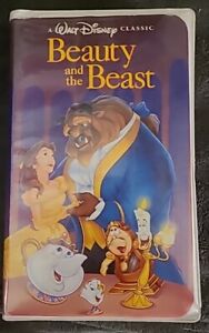 Walt Disney Classic Black Diamond Beauty and the Beast VHS Tape