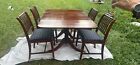 1940 Duncan Phyfe Drop Leaf Dinning Table and Chairs