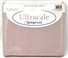 New ListingVintage Springmaid Full Flat Sheet Rose Pink Mauve Ultracale 50/50 USA Made NIP