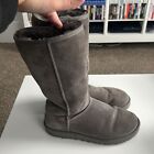 Ugg Women’s Classic Tall II Gray Boots Size 8