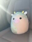 Squishmallows ADA 12 inch Easter Ada The Cow Floral Green and Cream