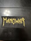 Manowar PATCH Judas Priest Motorhead Saxon Black Sabbath Iron Maiden Vintage
