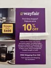 Wayfair 10% Off First Order - Exp 5/21/24 - FreeDelivery