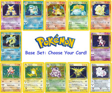 1999 Pokemon Base Set: Choose Your Card! All Pokemon Available! 
