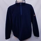 Orvis Fleece Pullover Sherpa Thick Outdoors 1/4 Zip Jacket Fish Hunting Ski XXL