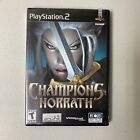 New ListingChampions of Norrath (Sony PlayStation 2, PS2, 2004) *NO MANUAL* Tested Clean