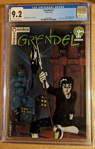 Grendel #1 CGC 9.2 (Comico 1983) Origin of Hunter Rose, early Matt Wagner
