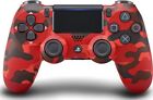 Wireless Bluetooth Gamepad Controller for PS4 PlayStation 4 - Camo Red