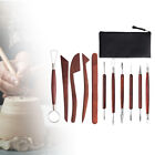 12Pcs Clay Sculpting Tools Trimming Pottery Carving Tool Set for Beginners