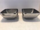 Vollrath Serving Bowl Double-Wall Pair Stainless Steel Round Beehive 8.5” x 4.5”