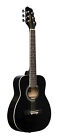 Stagg 1/2 Size Real Acoustic Guitar for Smaller Players, Kids - Black