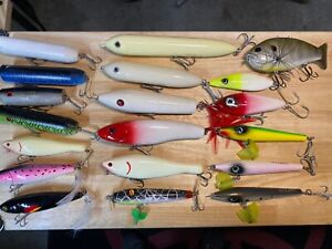 Topwater Lure Lot. New And Light Used.