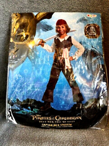 Pirates of The Carribean, Capt. Jack Sparrow - Child - Size - 10 - 12