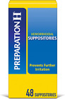 PREPARATION H Hemorrhoid Symptom Treatment Suppositories 48 Count
