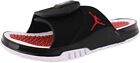 Nike Jordan Hydro 11 Slides 'Bred' Black Varsity Red White AA1336-006 Men's New