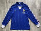 Vtg Adidas Ventex France National Team Long Sleeve Jersey Kit 1980-82