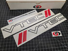 VTEC Racing Hash Stripe Decals (2pk) Vtec Sticker for Honda Civic Si Type R RSX