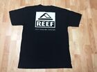 REEF Men's Large Black Cotton T-Shirt 