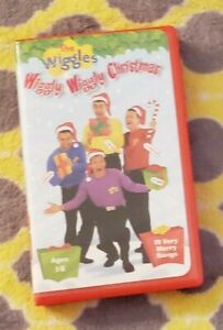 THE WIGGLES - WIGGLY WIGGLY CHRISTMAS - VHS