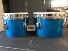 Vintage Blue Sparkle Ludwig Bongo Drums