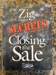 Secrets of Closing the Sale Zig Ziglar 12 CD Self Development Training Brand New