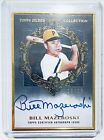 New Listing2022 Topps Gilded Collection Bill Mazeroski Gold Framed HOF On-Card Auto #10/10