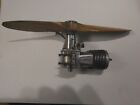 Vintage McCoy 36 Model Airplane Engine With Wood Prop Shelf C2