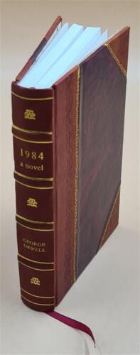 1984 a novel 1977 by George Orwell [LEATHER BOUND]