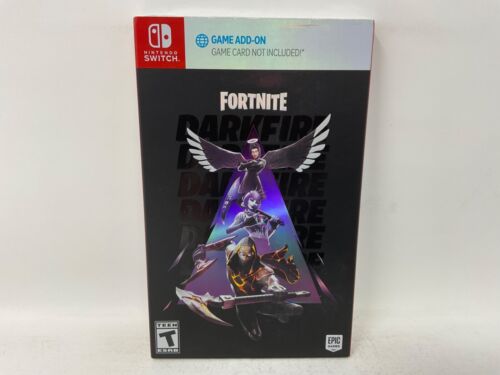 Fortnite Darkfire Bundle Nintendo Switch GAME CARD NOT INCLUDED!