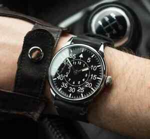 Aviator Soviet watch, vintage watch USSR military watch. air reconnaissance