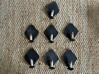 Vintage Set of 7 Metal Candle Wall Gothic Sconce Lights