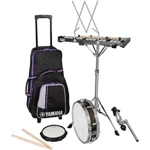 Student Combination Percussion Kit with Rolling Case