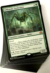 ***Custom Commander Deck*** Ishkanah Grafwidow - Spiders - EDH MTG Magic Cards