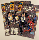 Amazing Spiderman #330 - 1990 Marvel Comic Punisher - Lot of 3