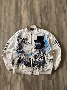 Vintage Y2K Grunge Opium Affliction Style Jacket Sz XXL VTG RARE 2000S