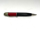 Vintage mechanical pencil, made in Japan, red & black, with clip