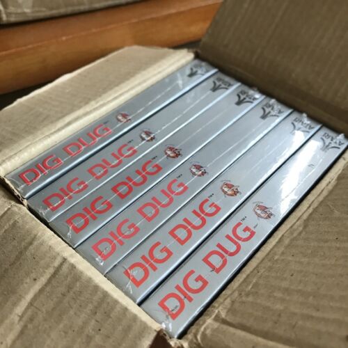 Dig Dug For the Atari 2600 System Factory Box 6 Sealed Games. Nos/Pristine/Fresh