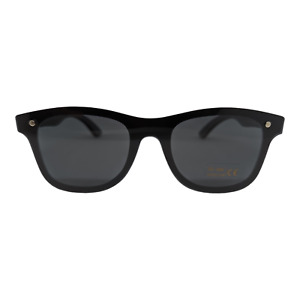 Incarnate Eyewear classic black polarized UV400 sunglasses for men and women.