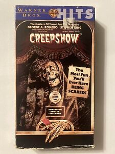 Creepshow VHS 80s Horror Stephen King George Romero Tom Savini Cult Classic