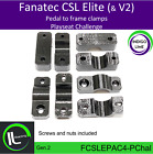 Playseat Challenge Fanatec CSL Elite Pedal to Frame clamps