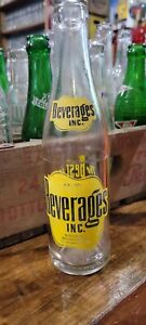 1957 Beverages Inc. Acl Soda Bottle Cleveland Ohio