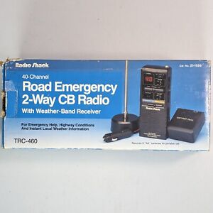 Vintage TRC-460 Radio Shack 40 Channel CB Weather Radio In Case | New Open Box