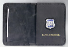 Nassau County Police (NY) Officers Family Member Book Wallet with Union Mini Pin