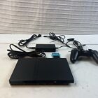 New ListingSony PlayStation 2 PS2 Slim Black Console Only SCPH-75001