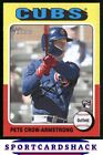 Pete Crow-Armstrong 2024 Topps Heritage #177 Chicago Cubs RC Rookie
