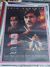 Original Movie Poster Best of the Best 1980s Eric Roberts Martial Arts 39x27 in