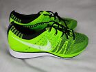 Nike Flyknit Trainer+ Running Shoe SZ 6.5 Green 2012